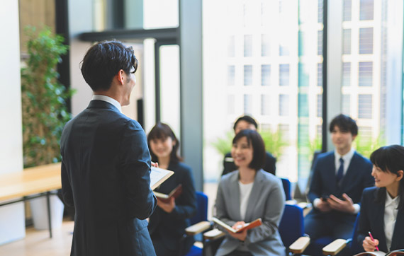新入社員フォローアップ研修のイメージ